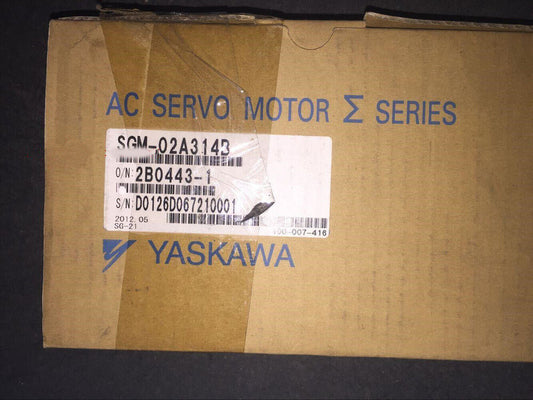 1PC New Yaskawa SGM-02A314B Servo Motor Expedited Shipping SGM02A314B