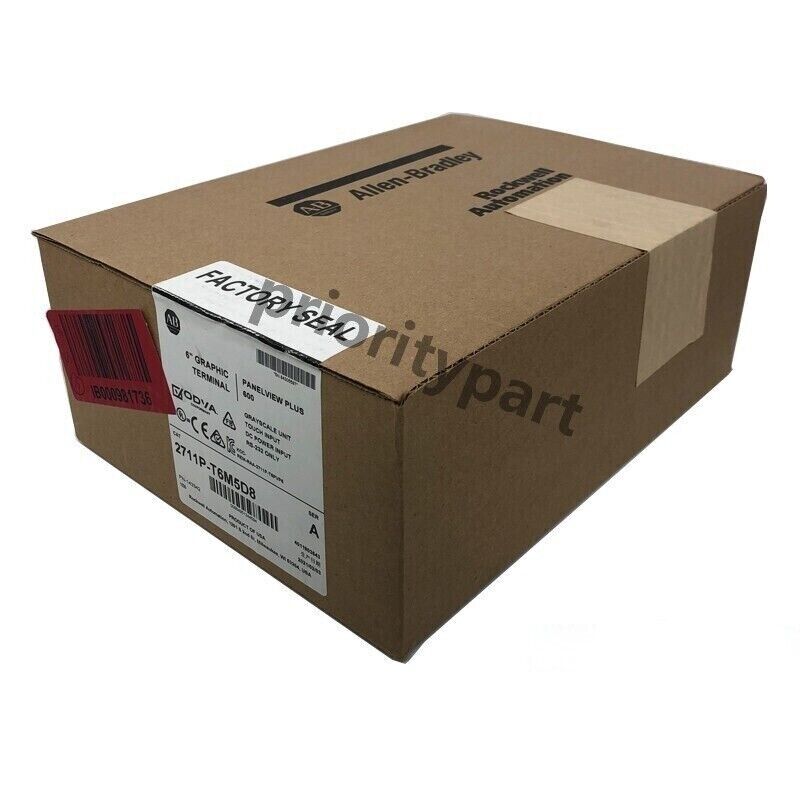 Factory Sealed Allen-Bradley 2711P-T6M5D8 /A PANELVIEW PLUS 600 Free Shipping DHL / UPS / FedEx