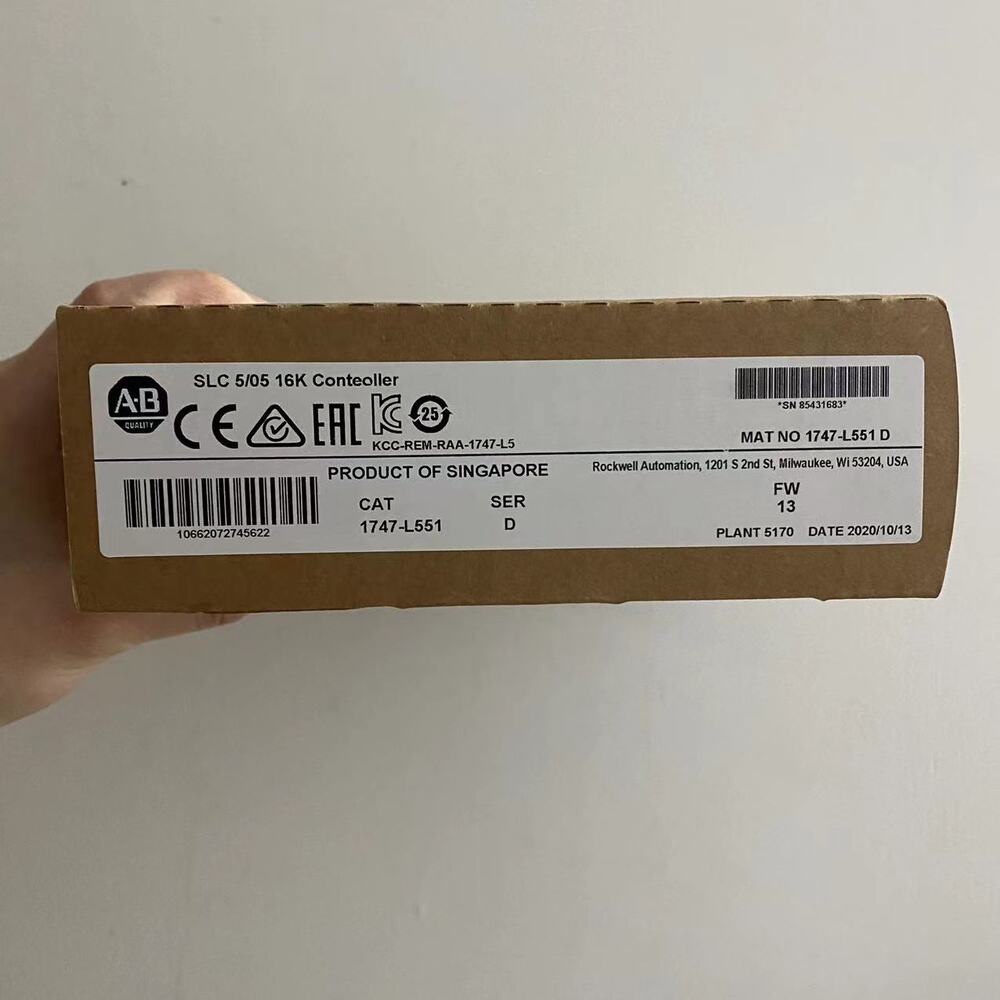 New Factory Sealed AB 1747-L551 /C SLC 5/05 CPU Processor Unit Module 1747L551 DHL / UPS / FedEx