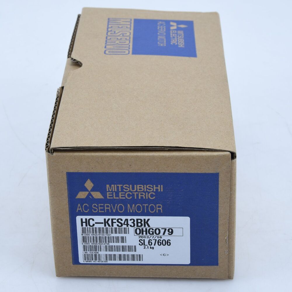 MITSUBISHI HC-KFS43BK AC Servo Motor HCKFS43BK New In Box Expedited Shipping DHL / UPS / FedEX