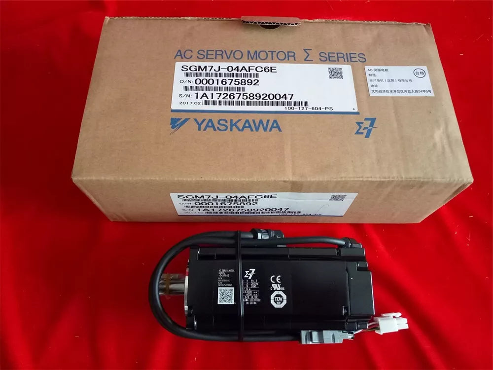 1PC New Yaskawa SGM7J-04AFC6E Servo Motor Expedited Shipping SGM7J04AFC6E