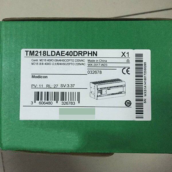 1PC New Schneider TM218LDAE40DRPHN PLC In Box Expedited Shipping DHL / UPS / FedEX