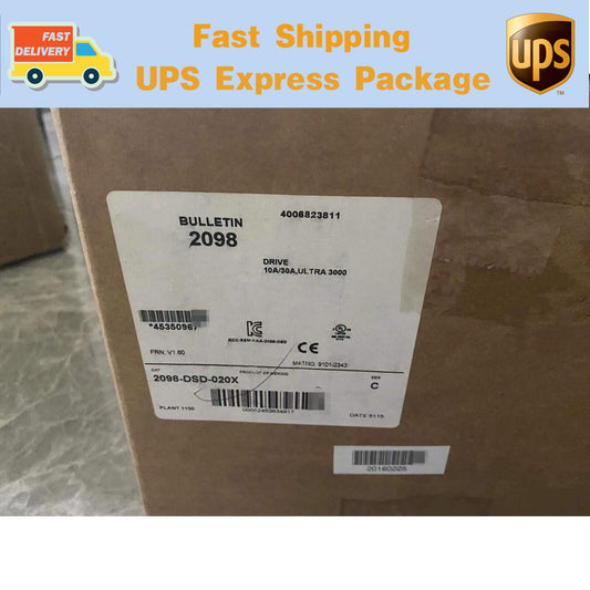 Allen Bradley 2098-DSD-020X Ultra 3000 2kW Servo Drive Free Ship AB 2098DSD020X DHL / UPS / FedEx