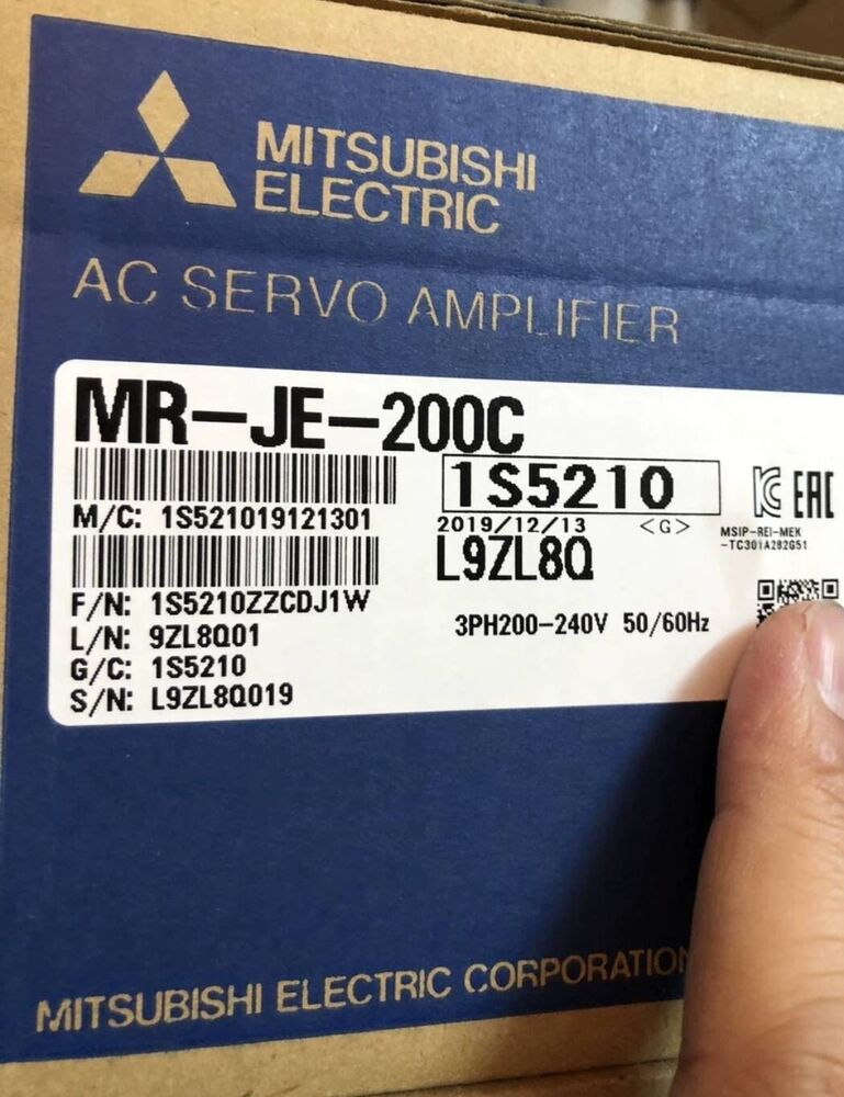 NEW MITSUBISHI MR-JE-200C AC SERVO DRIVER MRJE200C FREE EXPEDITED SHIPPING DHL / UPS / FedEx
