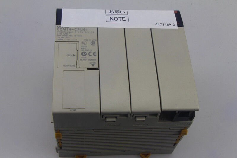 1PC OMRON CQM1H-CPU61 CPU UNIT CQM1HCPU61 New In Box Expedited Shipping DHL / UPS / FedEx