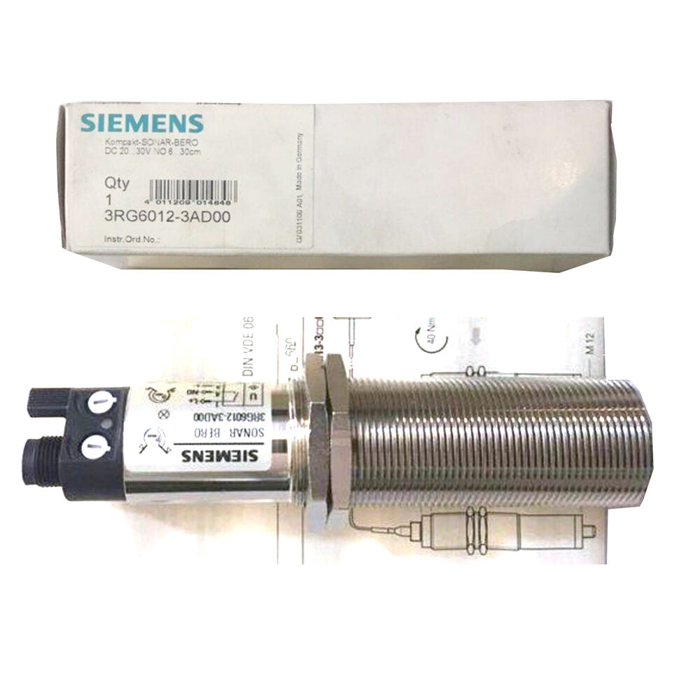 New In Box SIEMENS 3RG6012-3AD00 Ultrasonic Sensor DHL / UPS / FedEx
