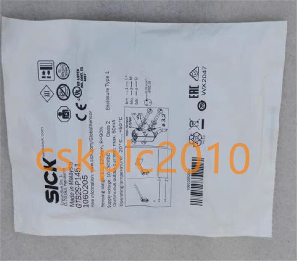 1 PCS NEW IN BOX SICK Sensors 1060205 GTB2S-P1451