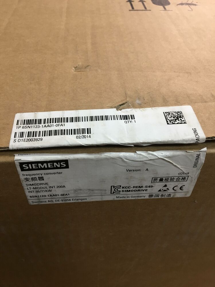 1PC Siemens 6SN1123-1AA01-0FA1 New In Box 6SN11231AA010FA1 Expedited Shipping