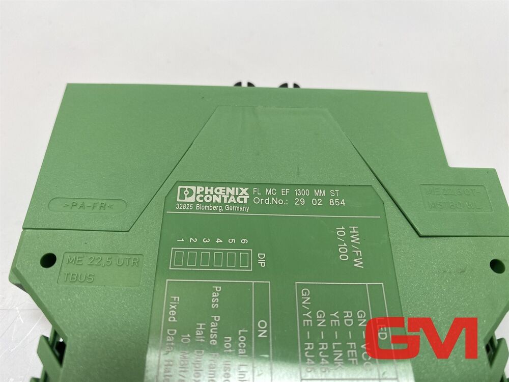 Phoenix Contact Lwl-Umsetzer 2902854 Converter Fl Mc Ef 51 3/16in St With B-Foc