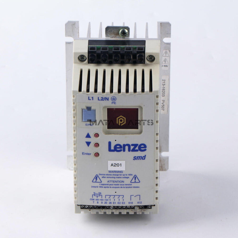 One Used Lenze ESMD751C4TXA frequency converter