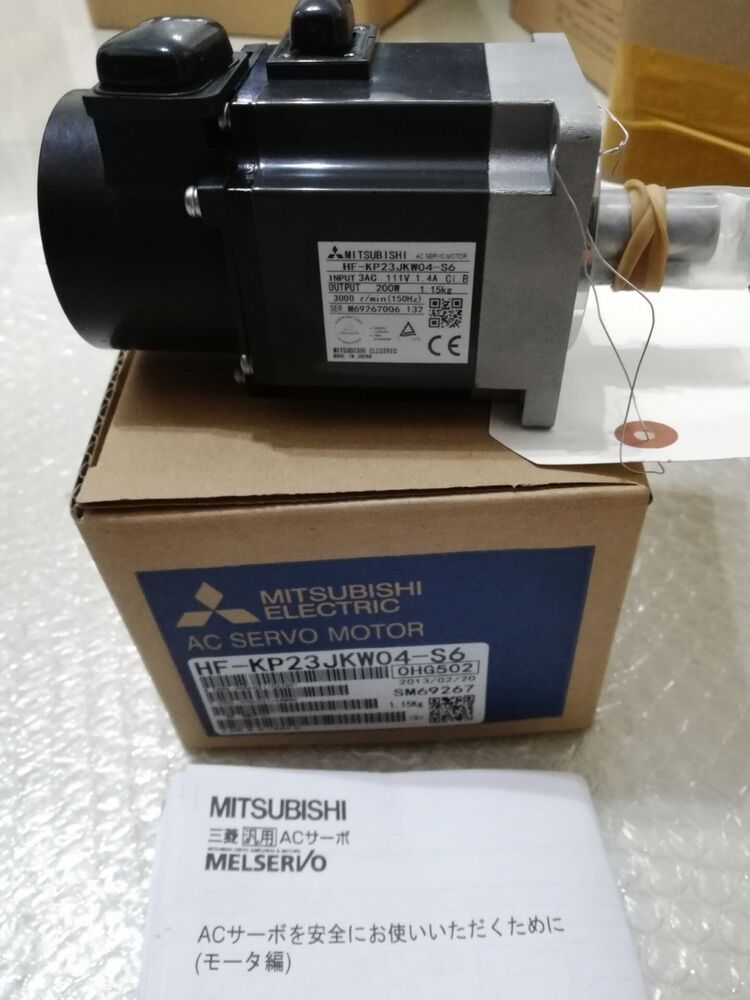 MITSUBISHI HF-KP23JKW04-S6 AC SERVO MOTOR HFKP23JKW04S6 New In Box Fast Shipping DHL / UPS / FedEx