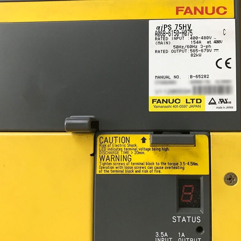 1PC NEW A06B-6150-H075 SERVO AMPLIFIER A06B6150H075 EXPEDITED SHIP DHL / UPS / FedEx