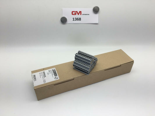 50 X Phoenix Contact 1414064 Mini-Durchgangsklemme Mbkkb 2,5 Through Terminal