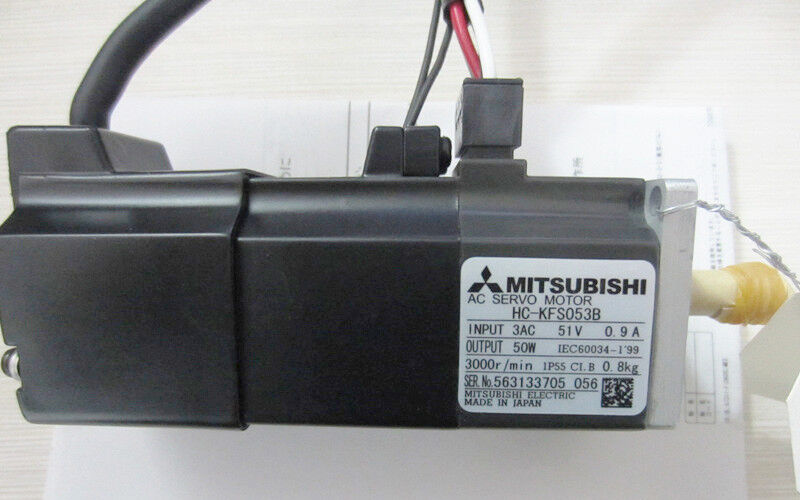 MITSUBISHI AC SERVO MOTOR HC-KFS053B NEW ORIGINAL FREE EXPEDITED SHIPPING DHL / UPS / FedEX