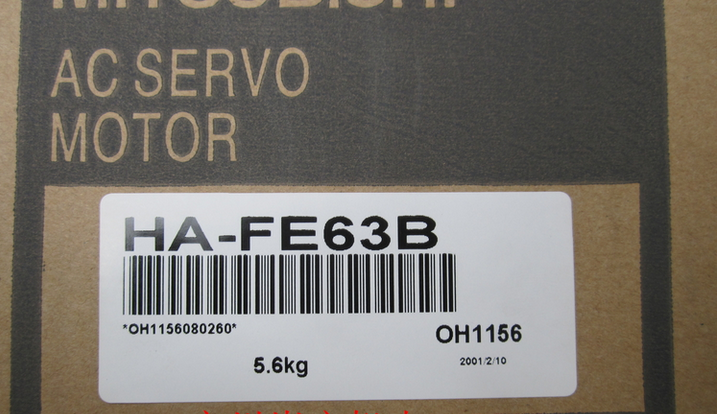 1PC MITSUBISHI AC SERVO MOTOR HA-FE63B NEW ORIGINALFREE EXPEDITED SHIPPING DHL / UPS / FedEx