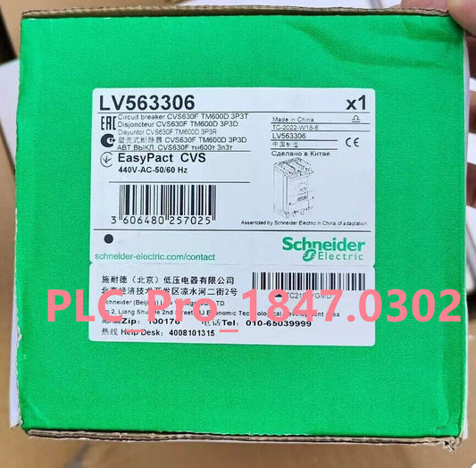 LV563306 1PCS Brand New Schneider LV563306 Circuit breaker Fast delivery