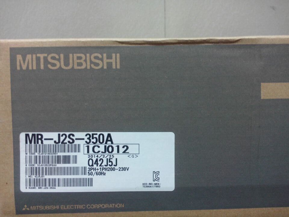 1PC NEW MITSUBISHI AC SERVO DRIVER MR-J2S-350A MRJ2S350A FREE EXPEDITED SHIPPING DHL / UPS / FedEx