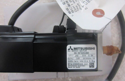 MITSUBISHI AC SERVO MOTOR HC-KFS053BD NEW ORIGINAL FREE EXPEDITED SHIPPING DHL / UPS / FedEX