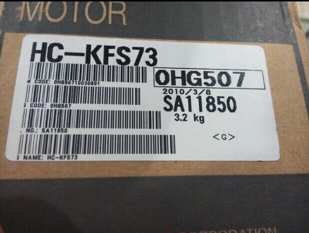 MITSUBISHI HC-KFS73 AC SERVO MOTOR HCKFS73 NEW ORIGINAL FREE EXPEDITED SHIPPING DHL / UPS / FedEX