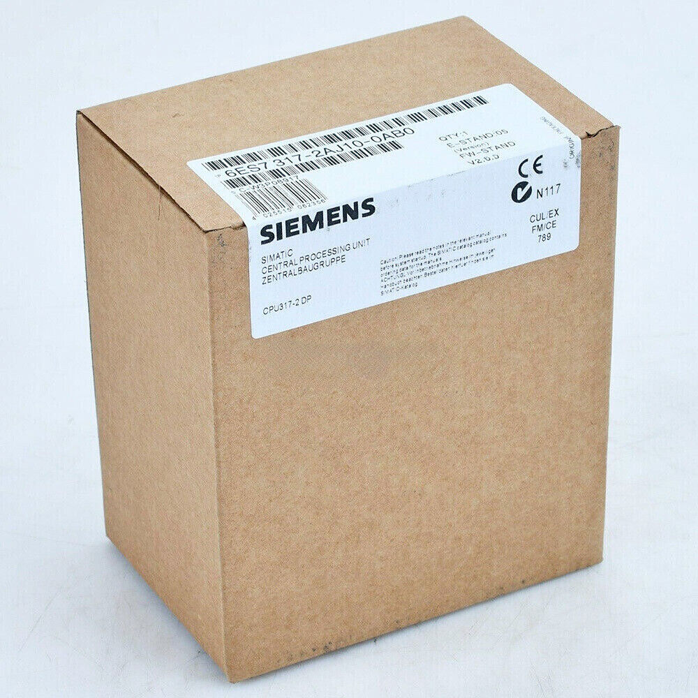 New In Box Siemens 6ES7317-2AJ10-0AB0 6ES73172AJ100AB0 Fast Shipping