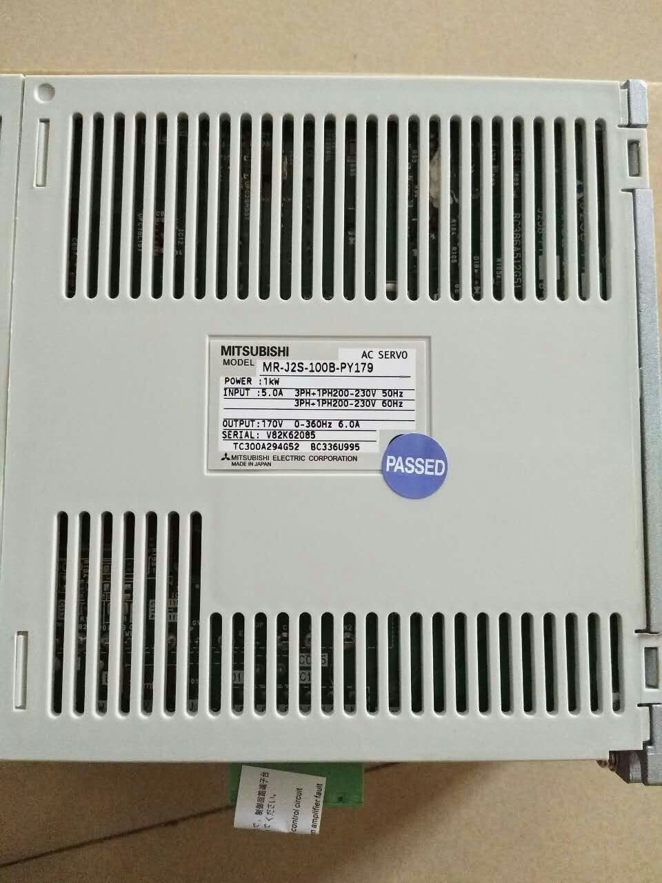NEW MITSUBISHI AC SERVO DRIVER MR-J2S-100B-PY179 FREE EXPEDITED SHIPPING DHL / UPS / FedEx