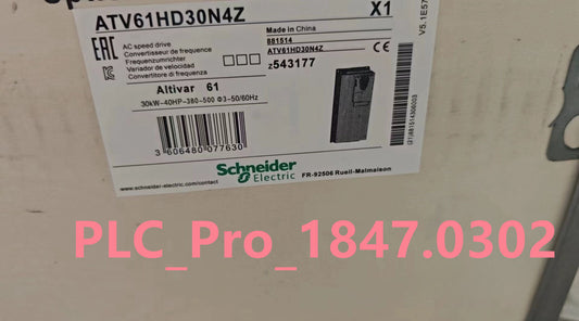 ATV61HD30N4 1PCS Brand NEW Schneider ATV61HD30N4Z 30kW 40HP 380/480V Fast ship