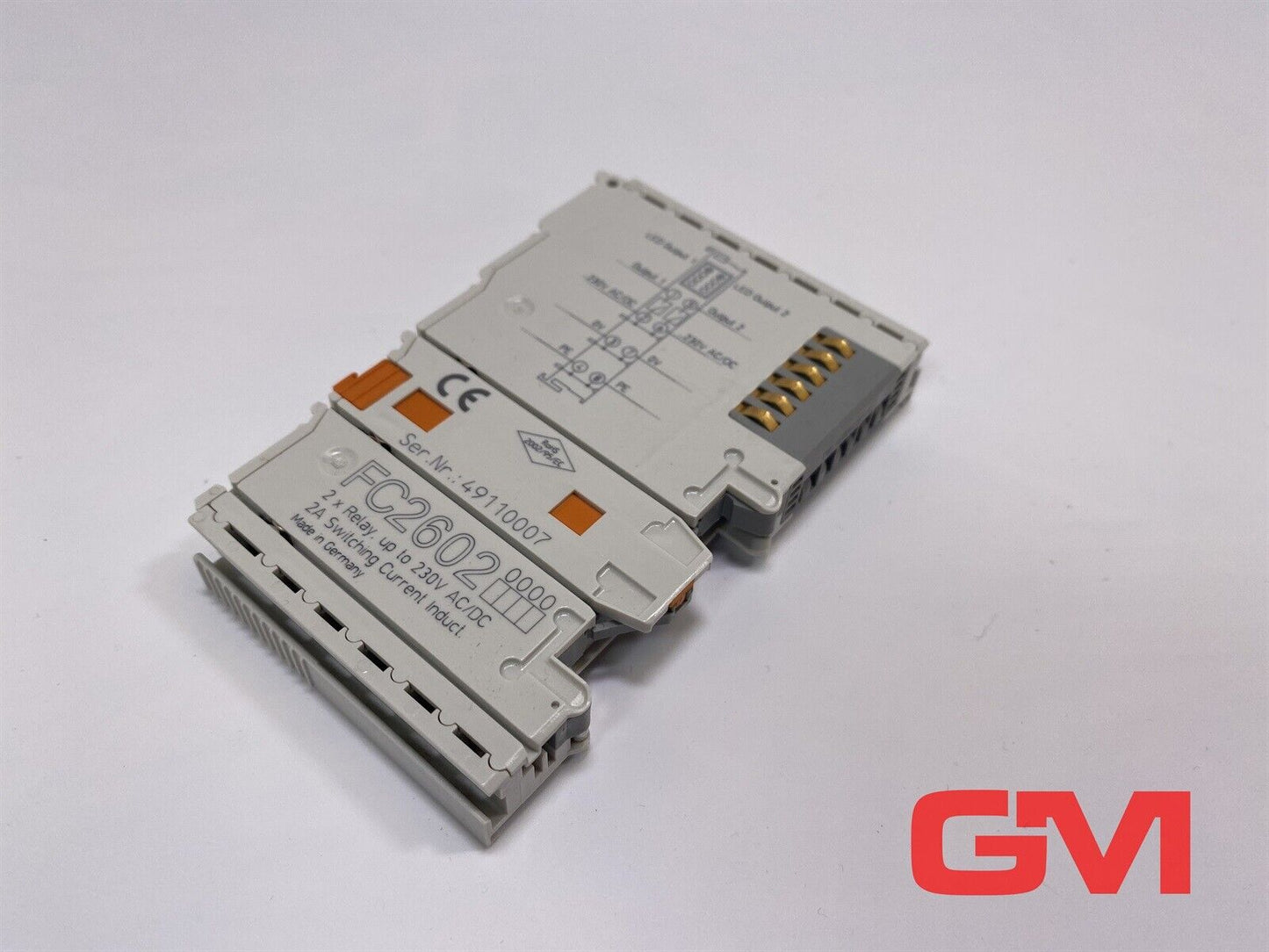 Imtech By Beckhoff 2 X Relay up To 230V AC/Dc FC2602 2A Switching Current