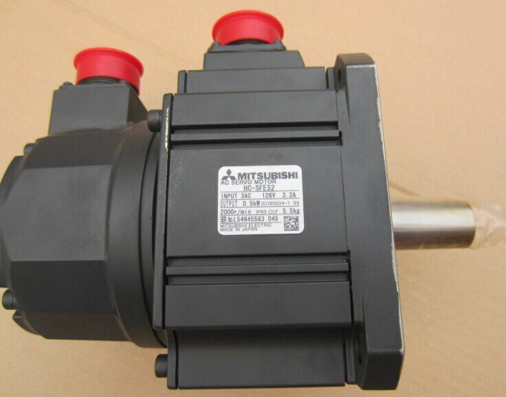 1PC MITSUBISHI SERVO MOTOR HC-SFE52 NEW ORIGINAL FREE EXPEDITED SHIPPING DHL / UPS / FedEX