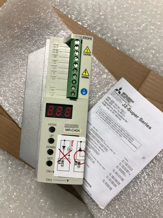NEW MITSUBISHI AC SERVO DRIVER MR-C40A MRC40A FREE EXPEDITED SHIPPING DHL / UPS / FedEX