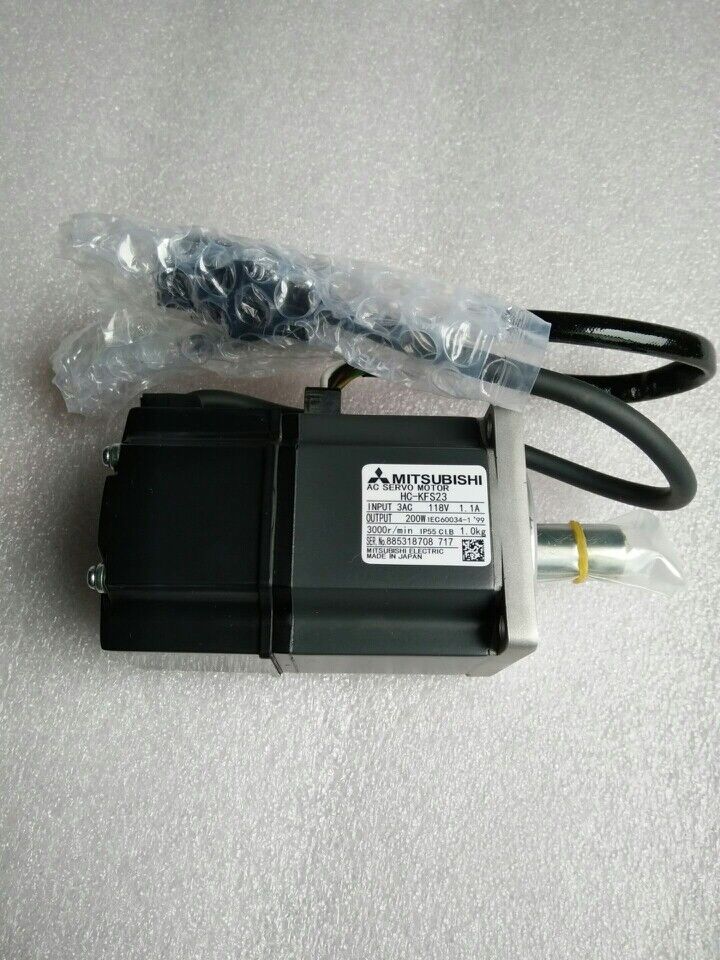 MITSUBISHI AC SERVO MOTOR HC-KFS23 HCKFS23 NEW ORIGINAL FREE EXPEDITED SHIPPING DHL / UPS / FedEx