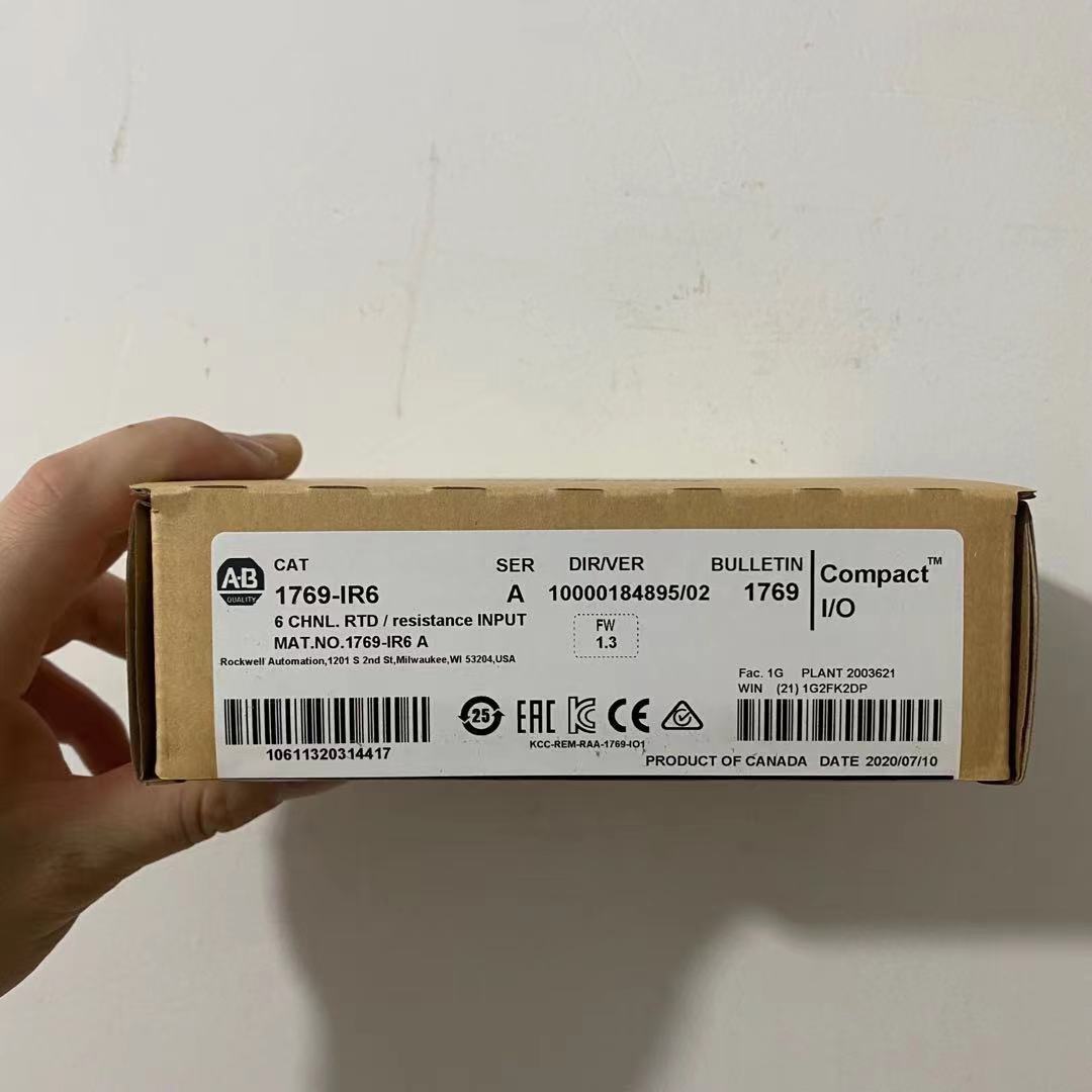 1PC New 1769-IR6 SER A CompactLogix 6 Pt RTD Module 1769IR6 Expedited Shipping DHL / UPS / FedEx