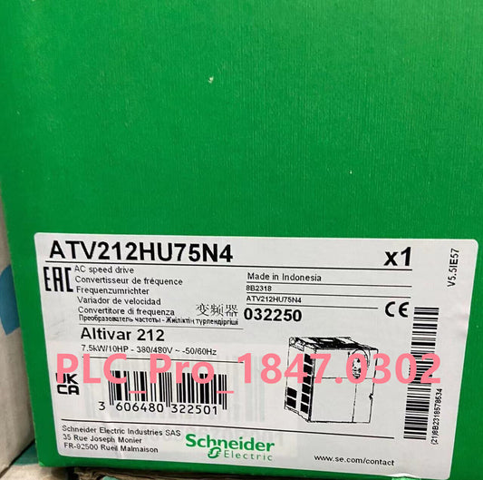 ATV212HU75N4 1PCS Brand New Schneider ATV212HU75N4 Fast delivery