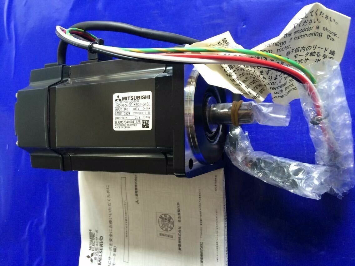 MITSUBISHI AC SERVO MOTOR HC-KFS73E1KW01-S18 NEW FREE EXPEDITED SHIPPING DHL / UPS / FedEx