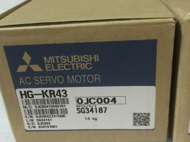 1PC MITSUBISHI SERVO MOTOR HG-KR43 HGKR43 NEW ORIGINAL FREE EXPEDITED SHIPPING DHL / UPS / FedEX