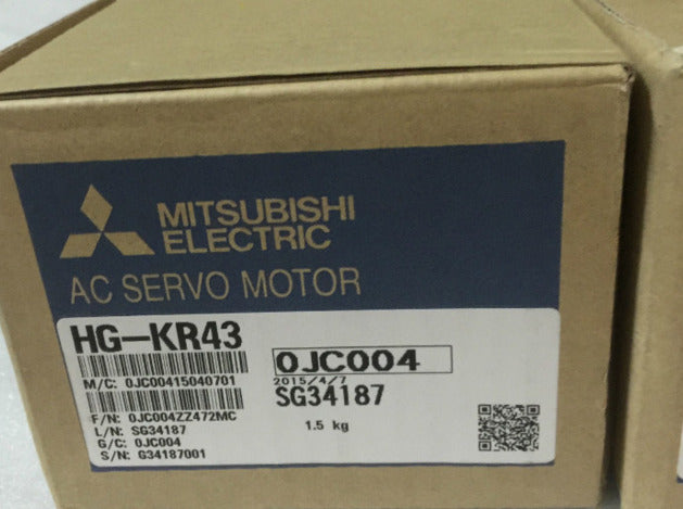 1PC MITSUBISHI SERVO MOTOR HG-KR43 HGKR43 NEW ORIGINAL FREE EXPEDITED SHIPPING DHL / UPS / FedEX