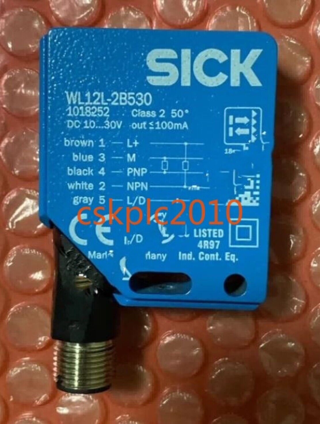 1PCS Original SICK photoelectric sensor WL12L-2B530 1018252 in good condition