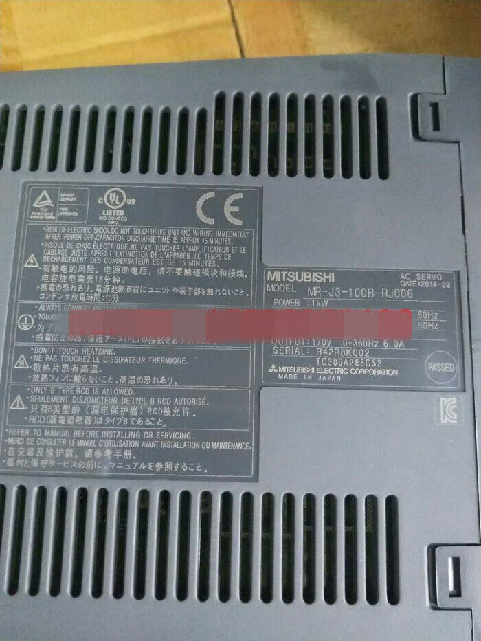 1PC MITSUBISHI AC SERVO DRIVER MR-J3-100B-RJ006 NEW FREE EXPEDITED SHIPPING DHL / UPS / FedEX