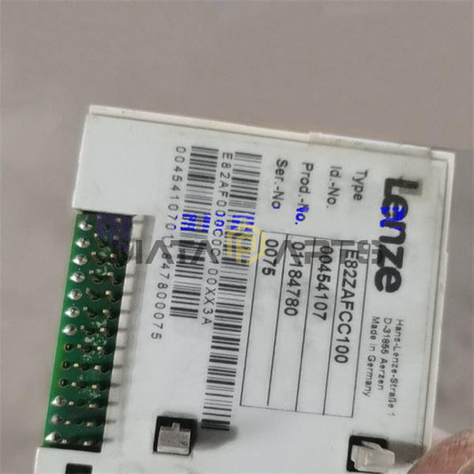USED ONE Lenze E82ZAFCC100 8200 Series Inverter I/O Module