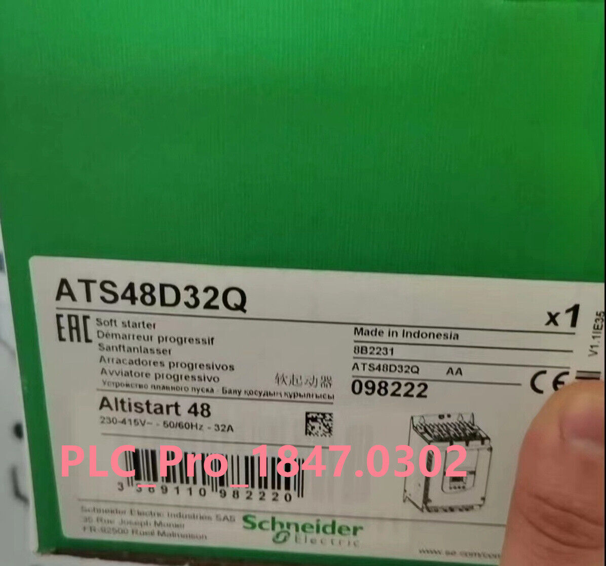 ATS48D32Q 1PCS Brand New Schneider ATS48D32Q Fast delivery