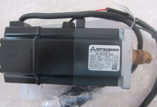 MITSUBISHI AC SERVO MOTOR HC-MF23B-S24 NEW ORIGINAL FREE EXPEDITED SHIPPING DHL / UPS / FedEx