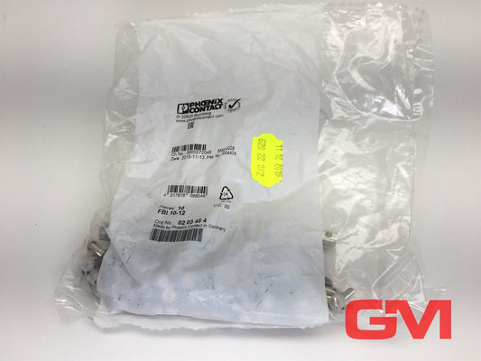 Vpe 10x Phoenix Contact Bridge Fbi 10-12 Fixed Bridge 0203454 Fixed 10-polig