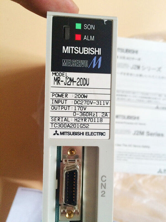 MITSUBISHI AC SERVO DRIVER MR-J2M-20DU MRJ2M20DU NEW FREE EXPEDITED SHIPPING DHL / UPS / FedEx