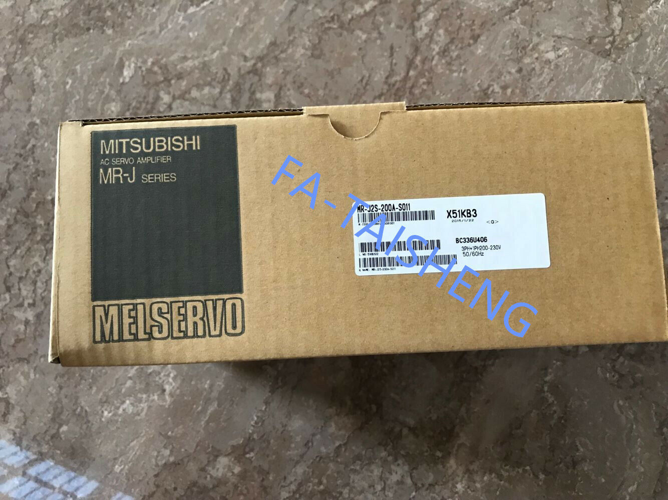 1PC MITSUBISHI AC SERVO DRIVER MR-J2S-200A-S011 NEW FREE EXPEDITED SHIPPING DHL / UPS / FedEX