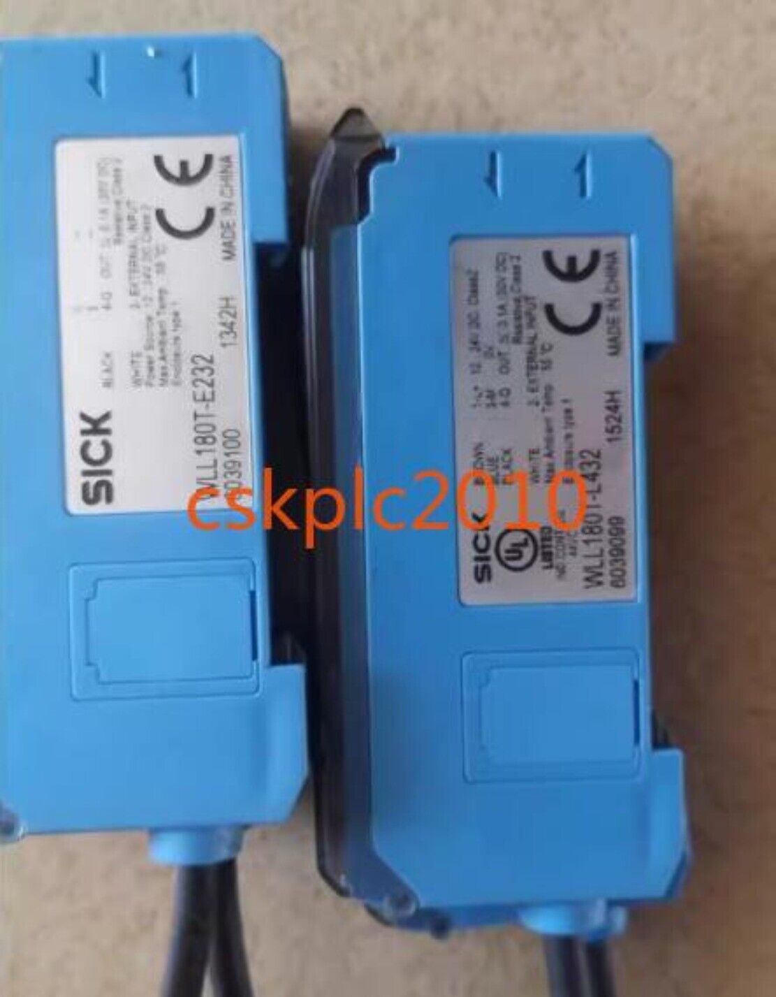 1PCS Original SICK fiber optic sensor WLL180T-P432 WLL180T-P232 in stock