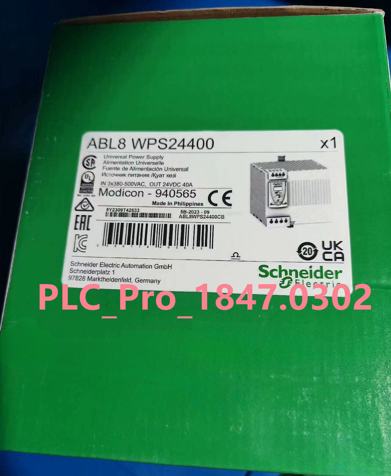 ABL8WPS24400 1PC NEW Schneider ABL8 WPS24400 power supply Fast delivery
