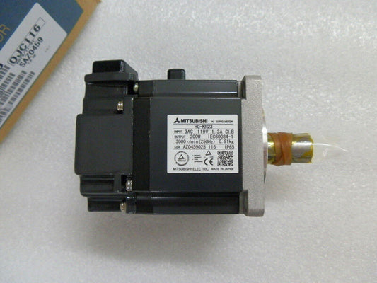 1PC NEW MITSUBISHI AC SERVO MOTOR HG-KR23 HGKR23 FREE EXPEDITED SHIPPING DHL / UPS / FedEx