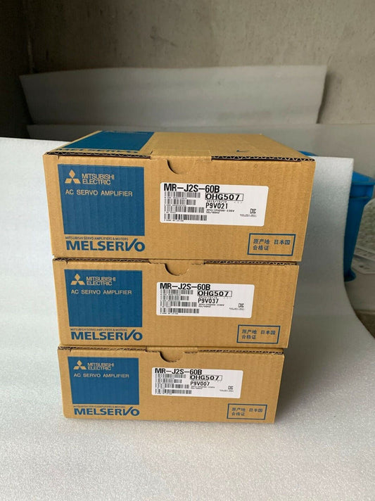 New Original Mitsubishi Servo Driver MR-J2S-60B MRJ2S60B Free Expedited Shipping DHL / UPS / FedEx