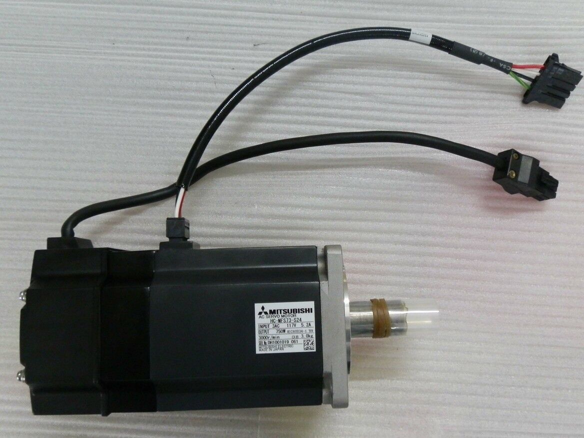 NEW MITSUBUSHI AC SERVO MOTOR HC-MFS73-S24 HCMFS73S24 FREE EXPEDITED SHIPPING DHL / UPS / FedEx