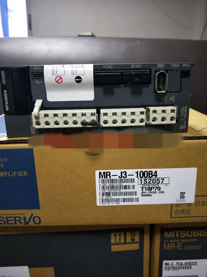 1PC MITSUBISHI AC SERVO DRIVER MR-J3-100B4 MRJ3100B4 NEW ORIGINAL FREE SHIPPING DHL / UPS / FedEX