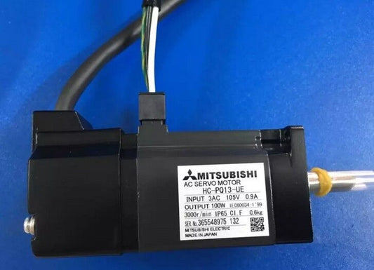 MITSUBISHI AC SERVO MOTOR HC-PQ13-UE NEW ORIGINAL FREE EXPEDITED SHIPPING DHL / UPS / FedEx